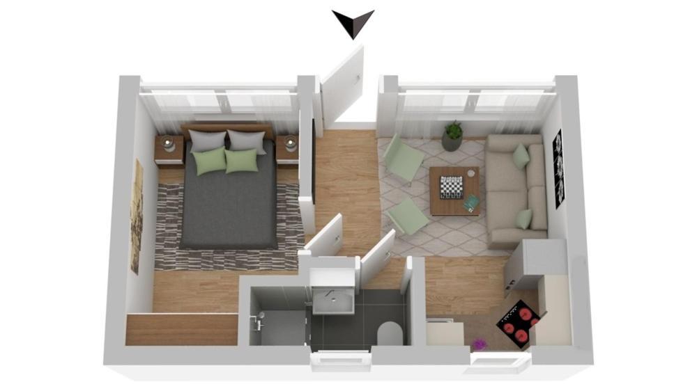 Bungalow-Park Ostseenordstern Wustrow  Ngoại thất bức ảnh